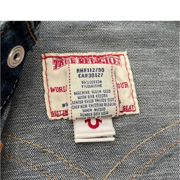 True Religion Trucker Denim Jacket - Picture 4 of 6